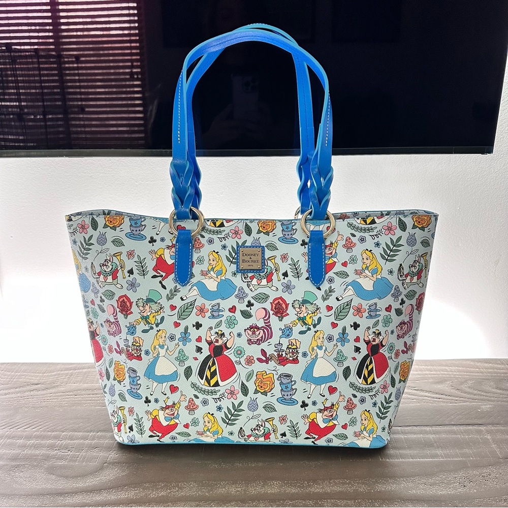 Dooney & Bourke Disney Alice in Wonderland Tote NWT